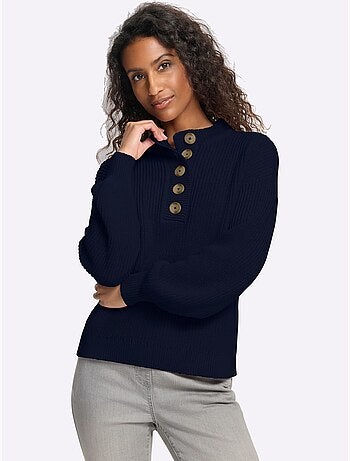 Pull pur coton - taille standard - helline