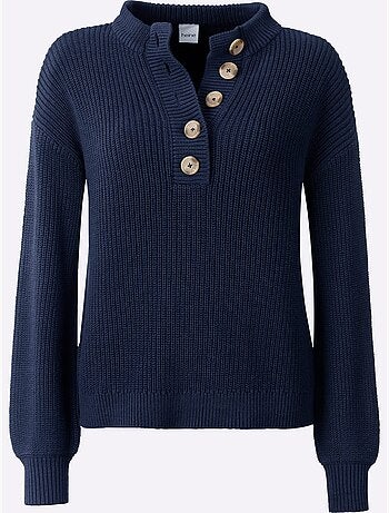 Pull pur coton - taille standard - helline