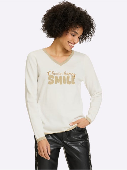 Pull Pur Coton - Taille Standard - Helline - Kiabi