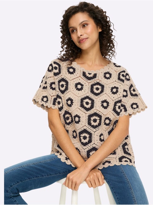 Pull Pur Coton - Taille Standard - Helline - Kiabi Pull Pur Coton - Taille Standard - Helline - Kiabi
