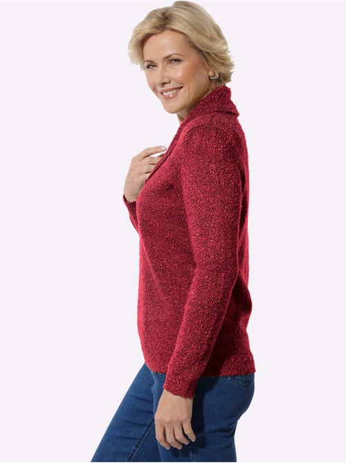 Pull Qualité Bouclée Chaude - Taille Standard - Witt - Kiabi Pull Qualité Bouclée Chaude - Taille Standard - Witt - Kiabi