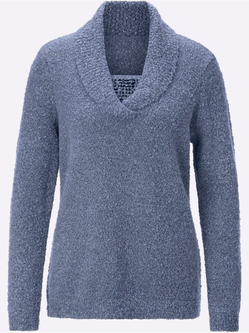 Pull Qualité Bouclée Chaude - Taille Standard - Witt - Kiabi Pull Qualité Bouclée Chaude - Taille Standard - Witt - Kiabi