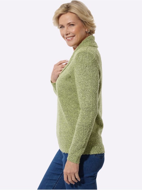 Pull Qualité Bouclée Chaude - Taille Standard - Witt - Kiabi Pull Qualité Bouclée Chaude - Taille Standard - Witt - Kiabi