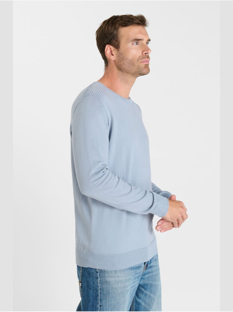 Pull RAMUX 'Le Temps Des Cerises' Bleu - Kiabi