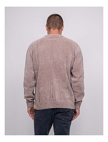 Pull ras de cous avec torsades LITURIN