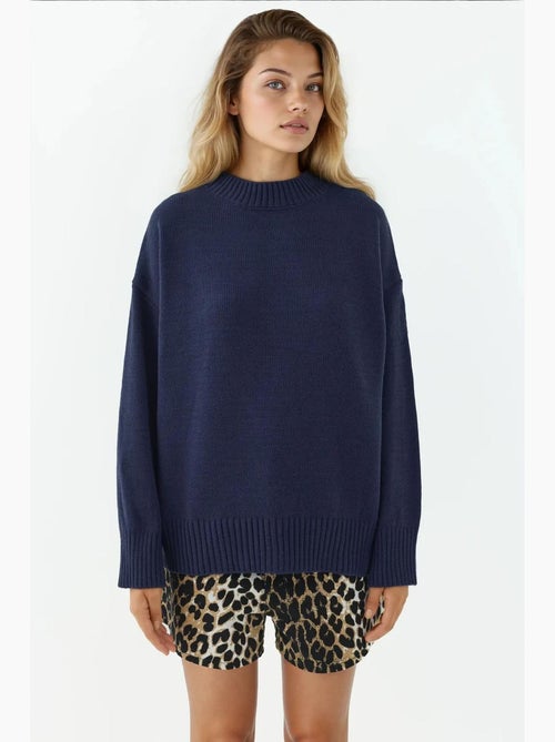 Pull ras du cou confortable hiccup - Kiabi Pull ras du cou confortable hiccup - Kiabi
