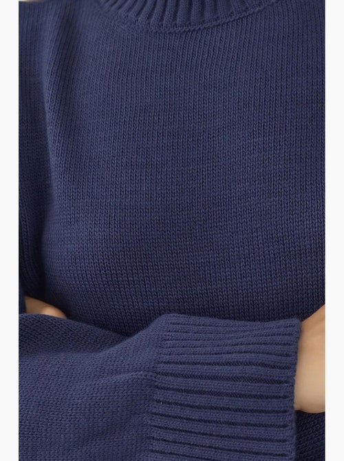 Pull ras du cou confortable hiccup - Kiabi Pull ras du cou confortable hiccup - Kiabi