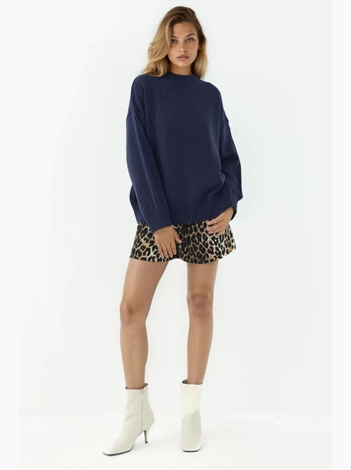 Pull ras du cou confortable hiccup - Kiabi Pull ras du cou confortable hiccup - Kiabi