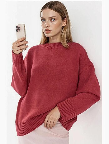 Pull ras du cou confortable hiccup