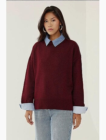 Pull ras du cou confortable hiccup