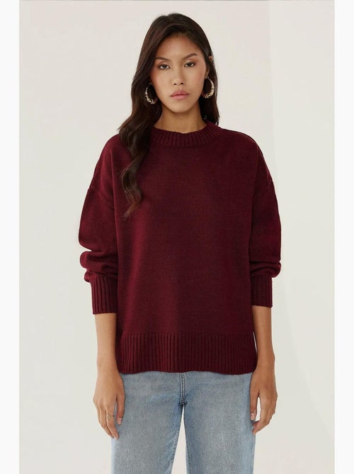 Pull ras du cou confortable hiccup - Kiabi