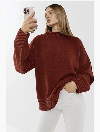 Pull ras du cou confortable hiccup