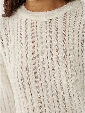 Pull ras du cou coupe décontractée