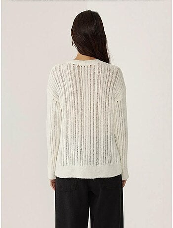 Pull ras du cou coupe décontractée