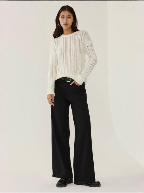 Pull ras du cou coupe décontractée - Kiabi