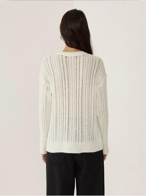 Pull ras du cou coupe décontractée - Kiabi