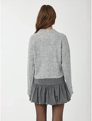 Pull ras du cou coupe décontractée