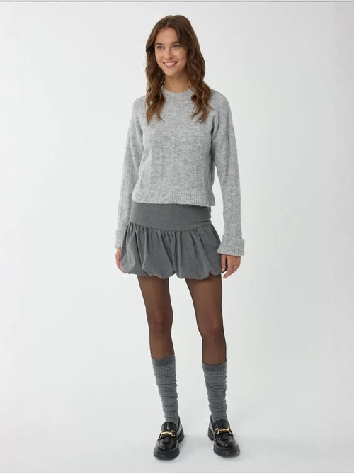 Pull ras du cou coupe décontractée - Kiabi