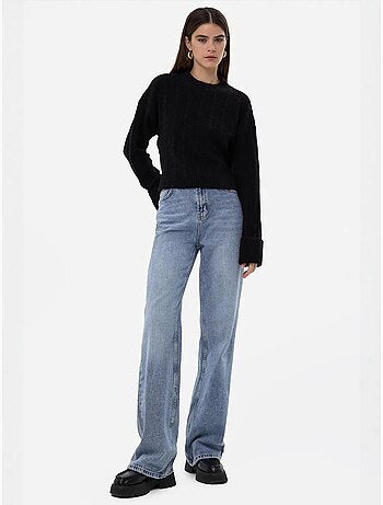 Pull ras du cou coupe décontractée