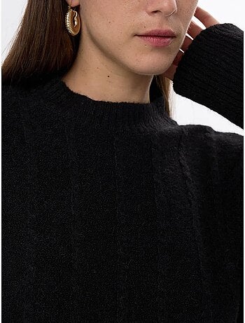 Pull ras du cou coupe décontractée