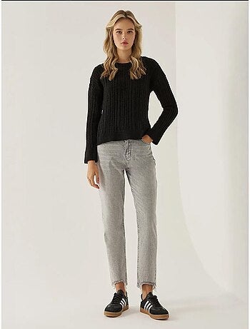 Pull ras du cou coupe décontractée