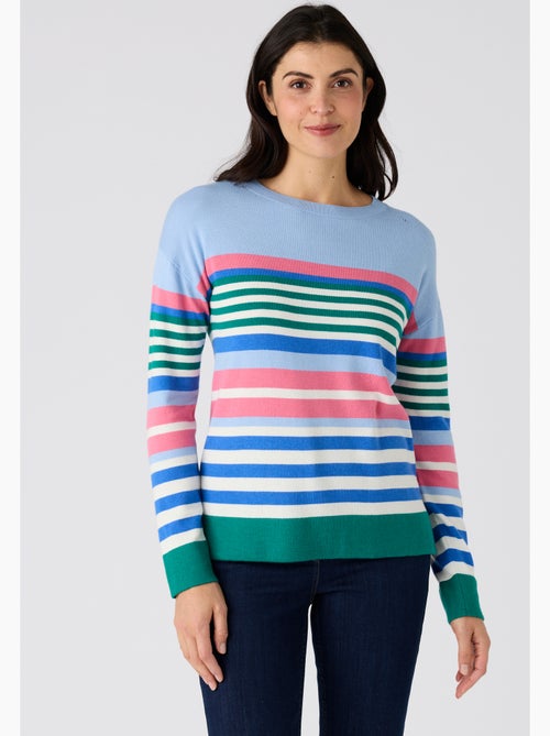 Pull rayé - Damart - Kiabi