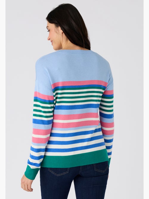 Pull rayé - Damart - Kiabi