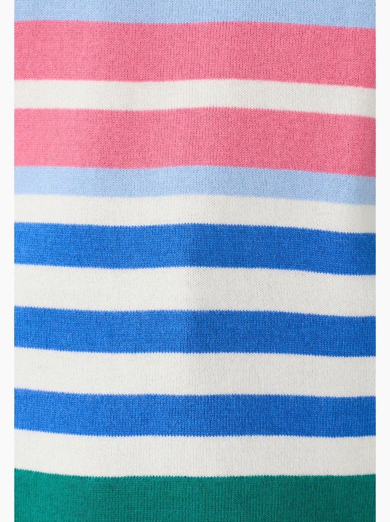 Pull rayé - Damart Bleu - Kiabi