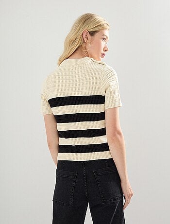 Pull rayé en maille, MO Fashion