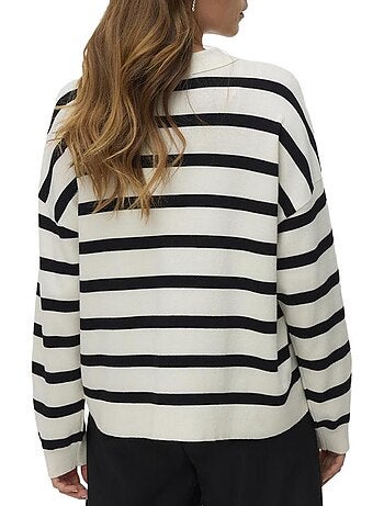 Pull Rayé Femme Vero Moda