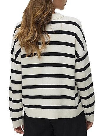 Pull Rayé Femme Vero Moda