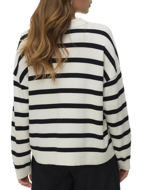 Pull Rayé Femme Vero Moda - Kiabi