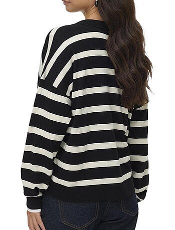 Pull Rayé Femme Vero Moda