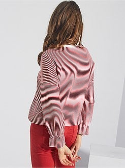 Pull rayé 'JDY' - Kiabi