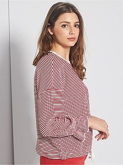 Pull rayé 'JDY' - Kiabi