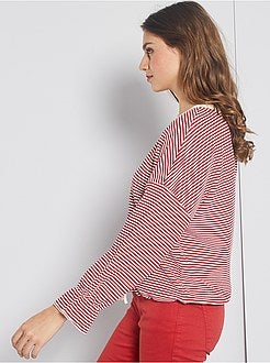 Pull rayé 'JDY' - Kiabi