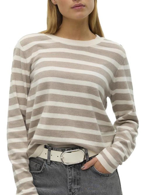 Pull Rayure Femme Vero Moda - Kiabi