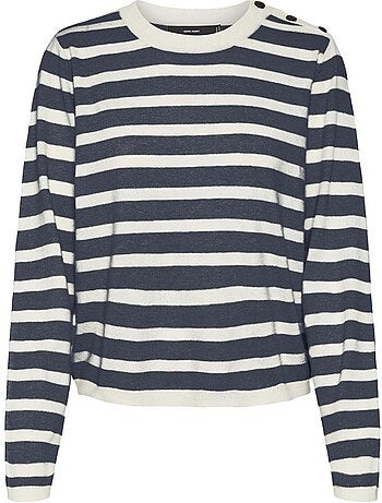 Pull Rayure Femme Vero Moda