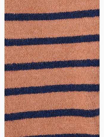 Pull rayures et maille ajourée Thermolactyl - Damart