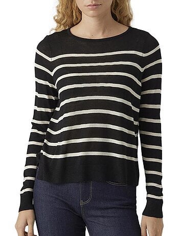 Pull Rayures Femme Vero Moda