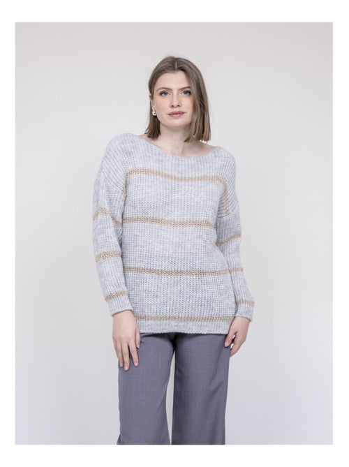 Pull rayures KASTELLA - Kiabi