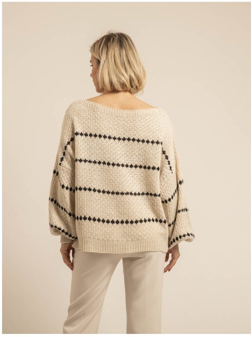 Pull rayures KISA - Kiabi