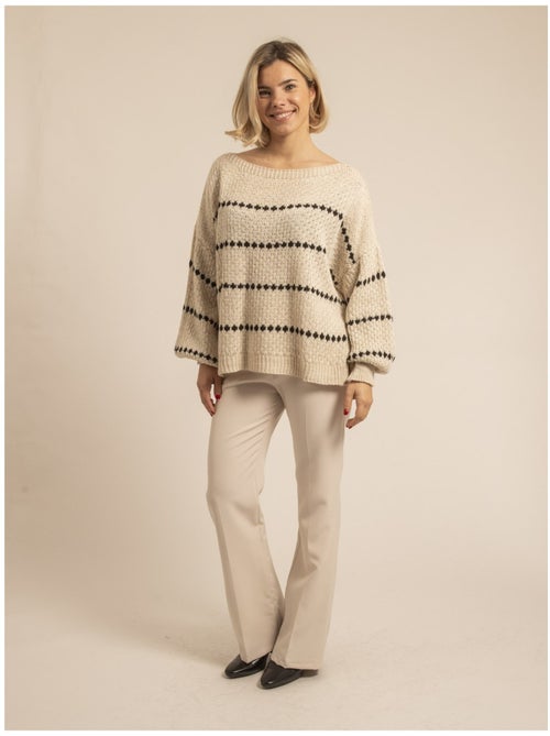Pull rayures KISA - Kiabi