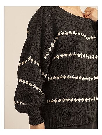 Pull rayures KISA