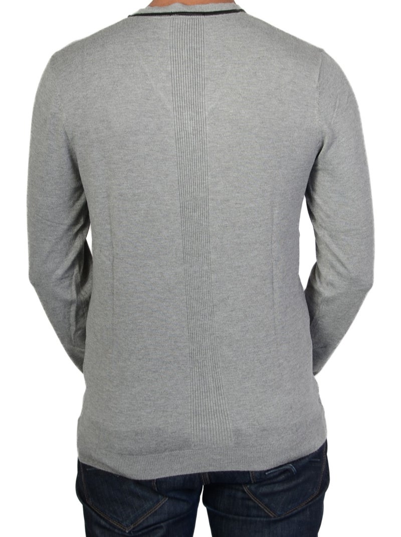 Pull Redskins Mister Elvis Gris - Kiabi