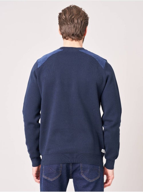 Pull regular homme col montant poche zippée 'deeluxe' - Kiabi Pull regular homme col montant poche zippée 'deeluxe' - Kiabi