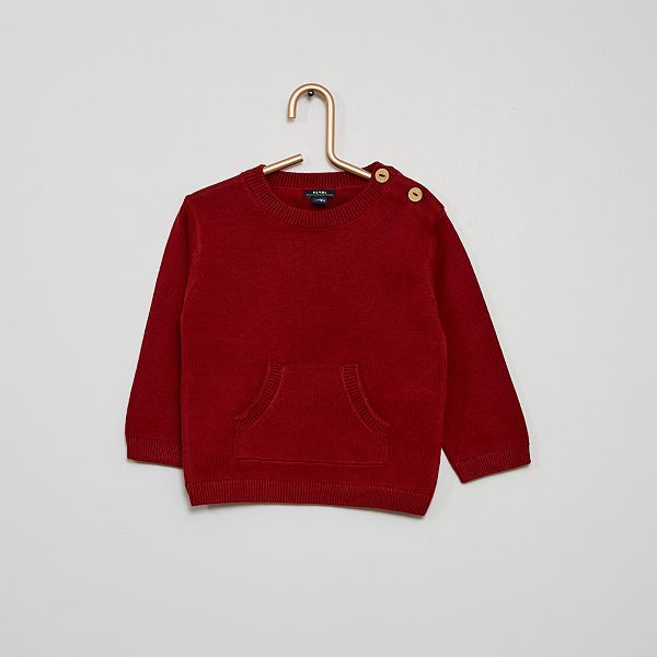 Pull Bebe Garcon Rouge Kiabi 7 00