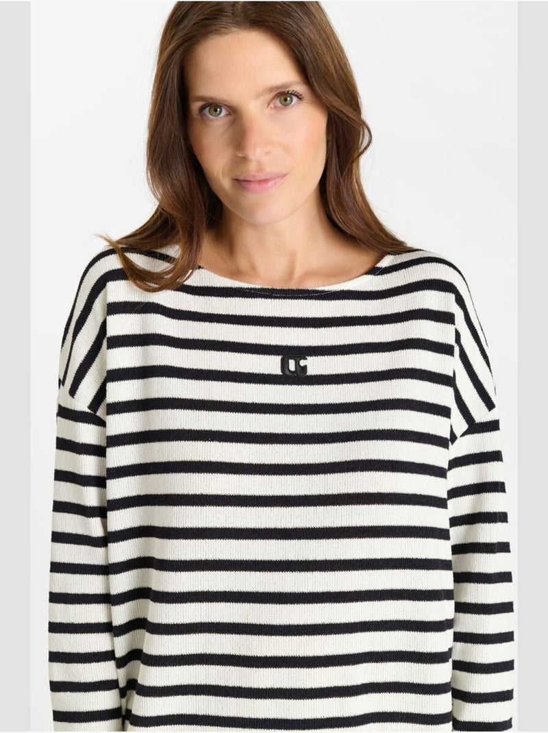 Pull RUDETTE 'Le Temps Des Cerises' Blanc - Kiabi