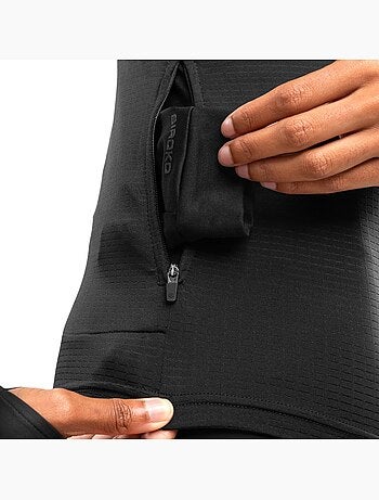 Pull running demi-zip femme fitness femme center