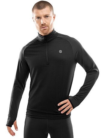 Pull running demi-zip homme fitness homme intuit